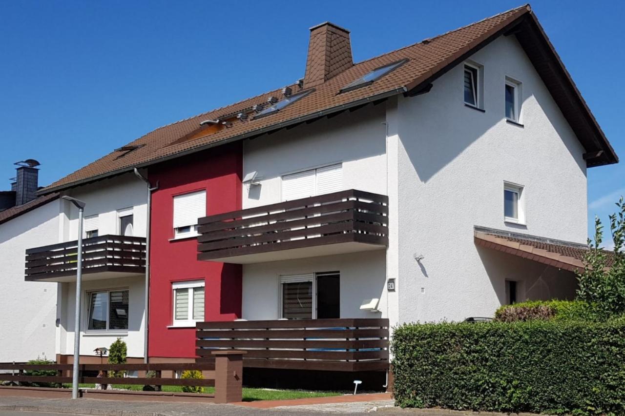 Ferienwohnung Familie Perl Immenhausen エクステリア 写真