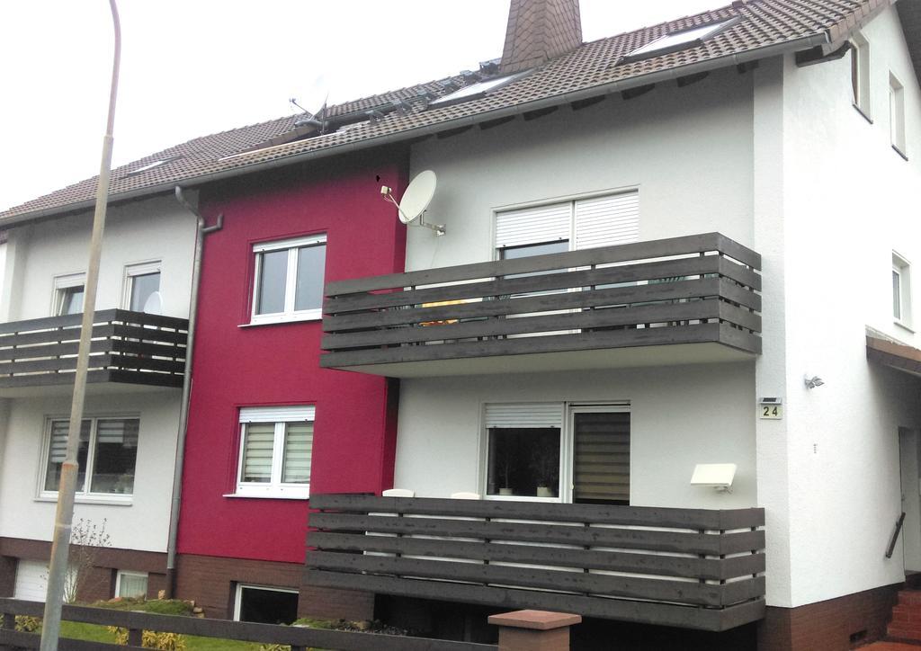 Ferienwohnung Familie Perl Immenhausen エクステリア 写真